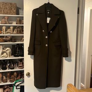 Olive Green Express Coat.